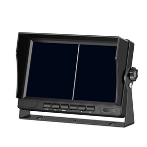 7 inch IPS Car Video Recorder HD Rear View Parking Monitor 12-24V Truck Bus 2CH/2channel Display