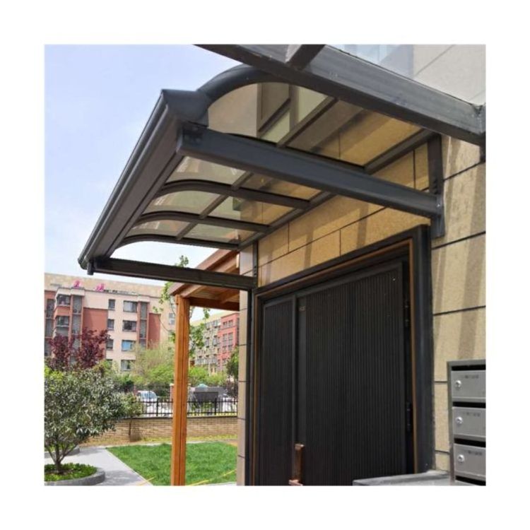 Wall Mount 3x4 Waterproof Gazebo Shutter Wall Pergola Aluminum Outdoor Garden Patio Louvre Roof Cover