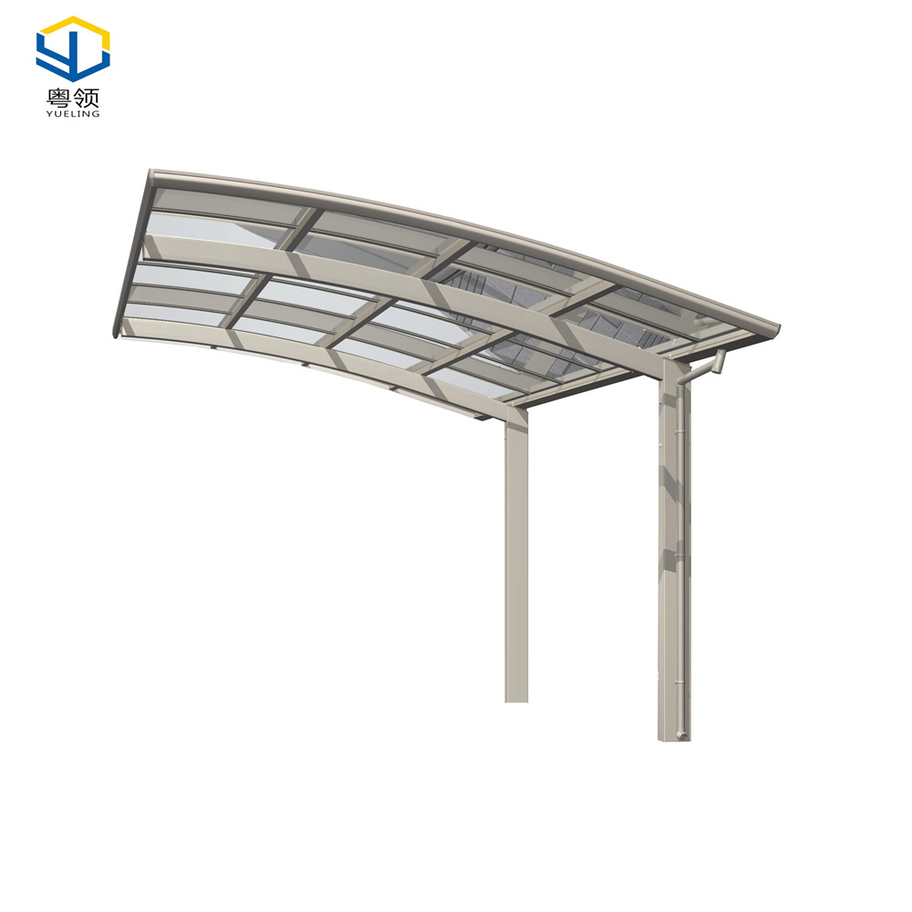 Modern Carport Portable Outdoor Aluminum Structure Carport Car Parking Shade