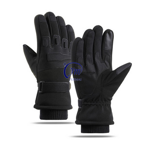 Top Quality Indestructible Safety Work Mechanic Cut Proof Tactics Fleece Lined Winter Tactical Gloves