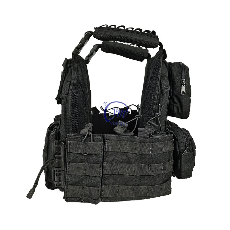 Chalecos Tactico Custom Molle Nylon Oxford Fabric Bandolier Tactical Vest