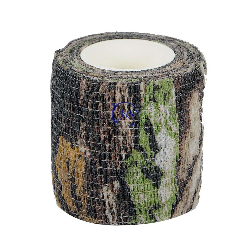 Yuemai Adhesive Free Camouflage Tape Self-adhesive Flexible Outdoor Hunting Camouflage Tape