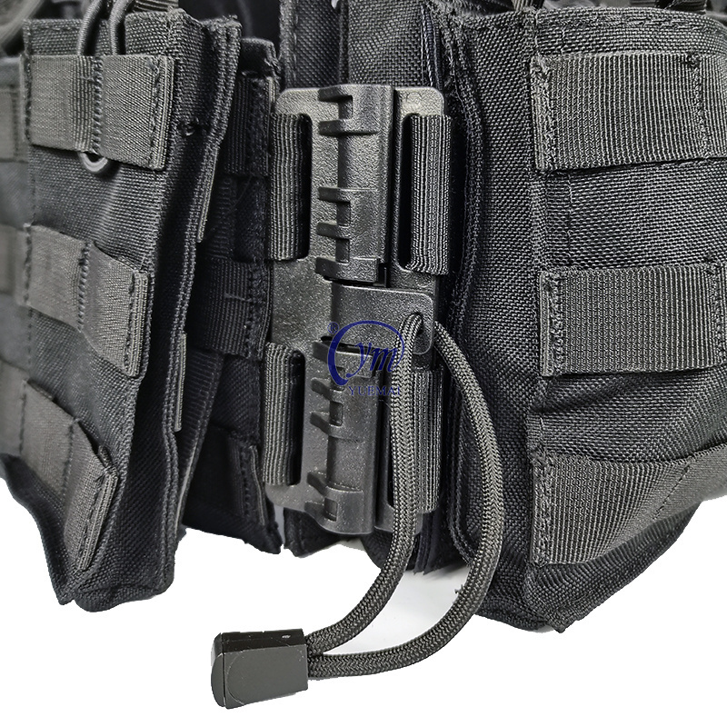 Chalecos Tactico Custom Molle Nylon Oxford Fabric Bandolier Tactical Vest