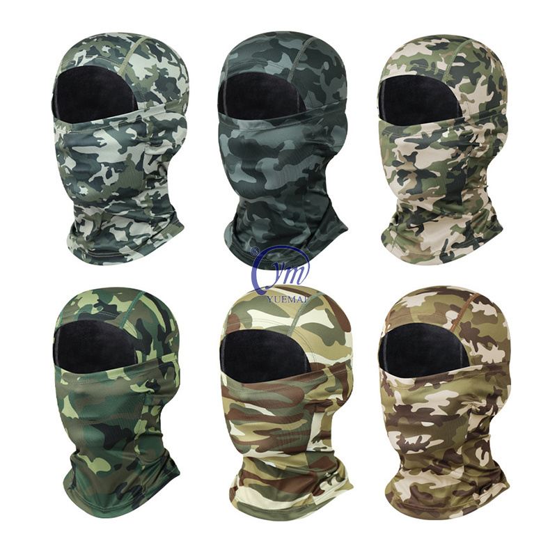 Winter Ski Mask Camouflage Thermal Fleece Balaclava Heavyweight Fleece Hood Snow Gear for Men & Women