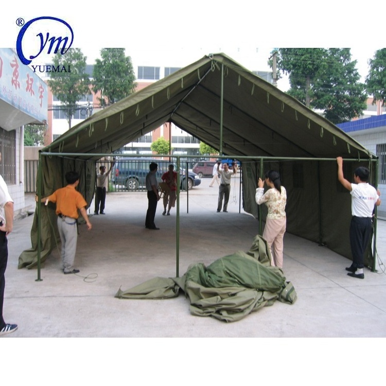 Wholesale high quality custom tactical 5X8m green camping tent