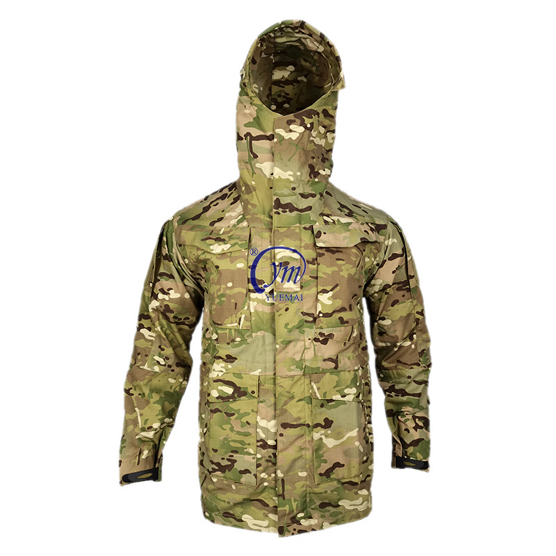 Wholesale Winter Thick Men's Hooded Coats Camouflage Jacket Windbreaker Tatcical Parka