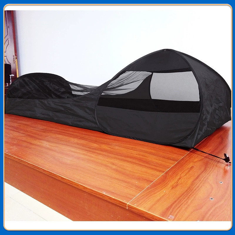 Factory Hot Sale Outdoor Rest Tent With Mosquito nets Portable Black Ultra light Camping Tent