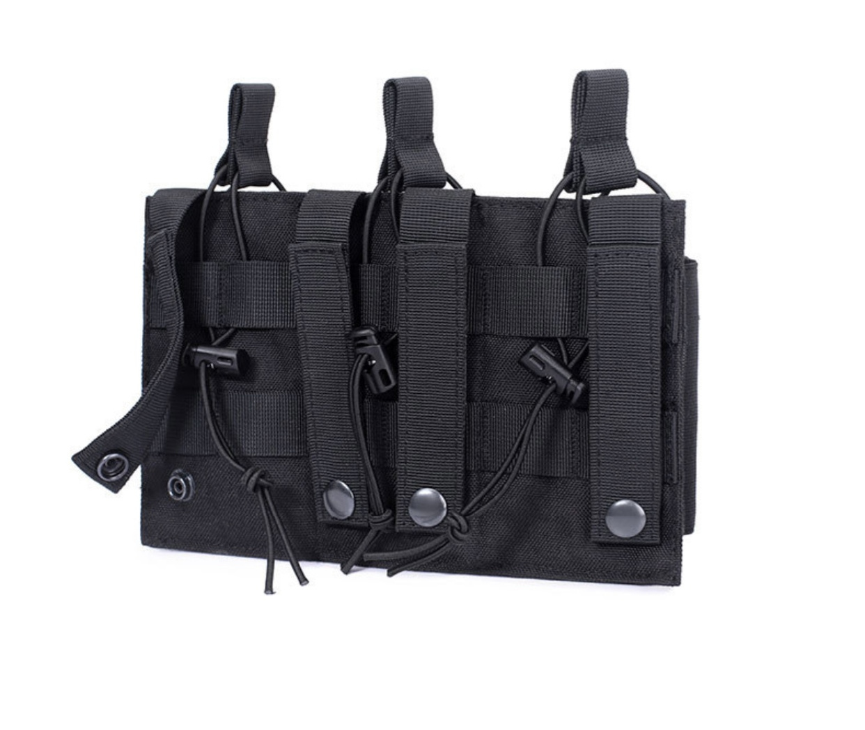 Outdoor Carrier Bag Molle CS Holster Lightweight Triple Tactical Belt Pouch