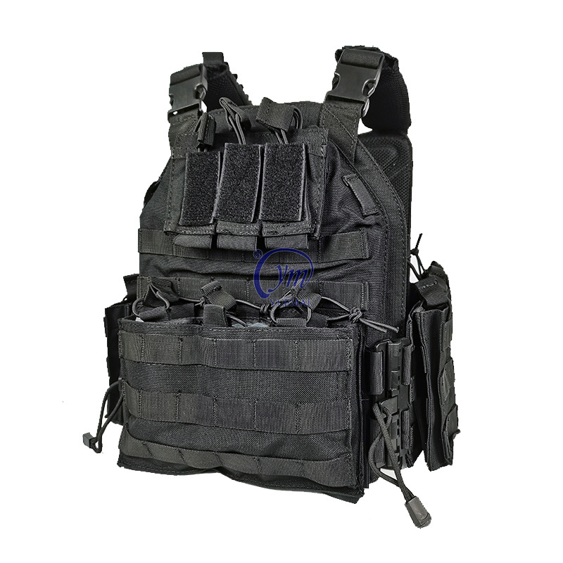 Chalecos Tactico Custom Molle Nylon Oxford Fabric Bandolier Tactical Vest