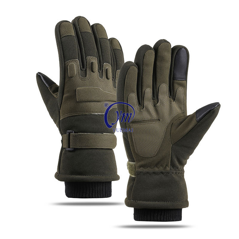 Winter Warm Gloves Unisex Cycling Wkiing Windproof and Waterproof Touchscreen Cold Weather Driving Gloves