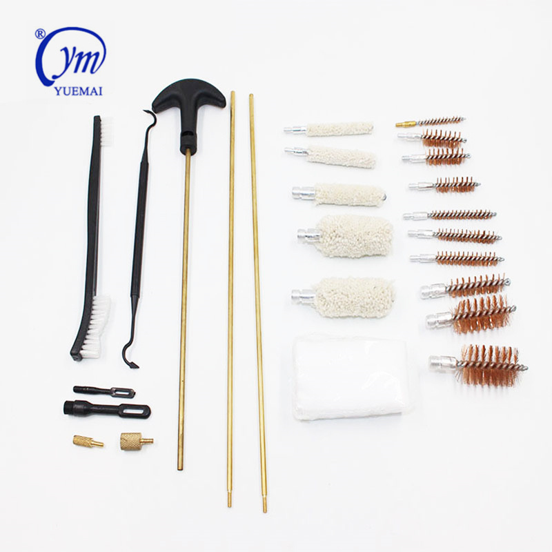 Whole Set Brushes Set Hunting Accessories Equipment Gun Cleaning Kit Cleaner Tool