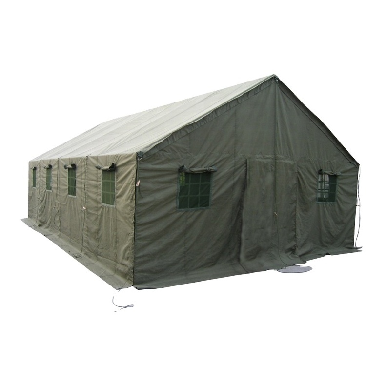 Wholesale high quality custom tactical 5X8m green camping tent