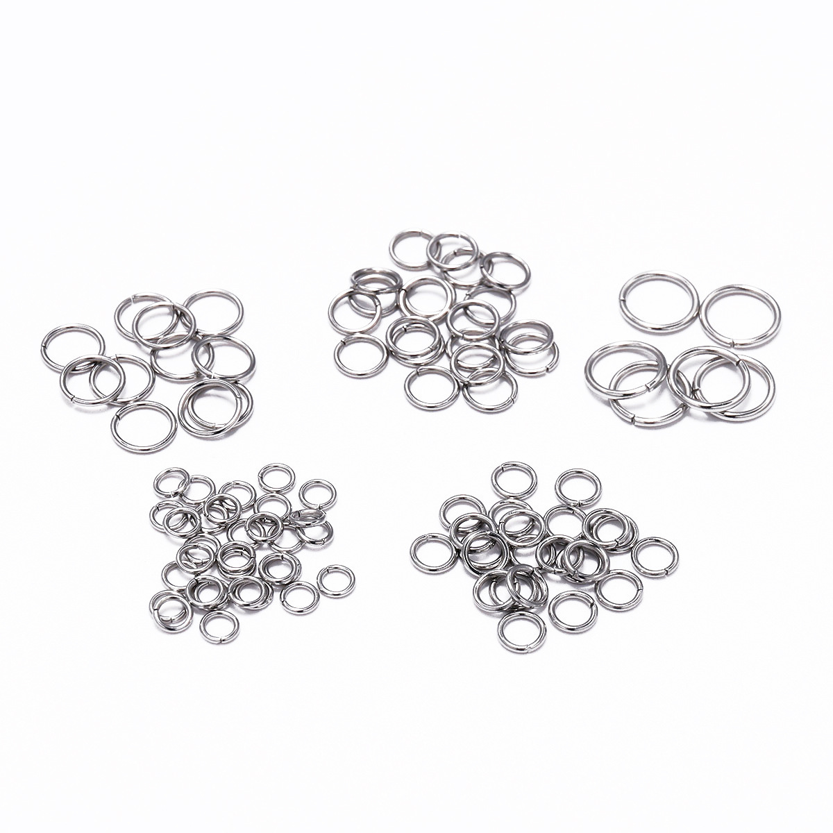 1000 pcs/1 bag price jump ring stainless steel jewelry findings jump open ring,3-15 mm,WHOLESALE BULK DIY Accessories