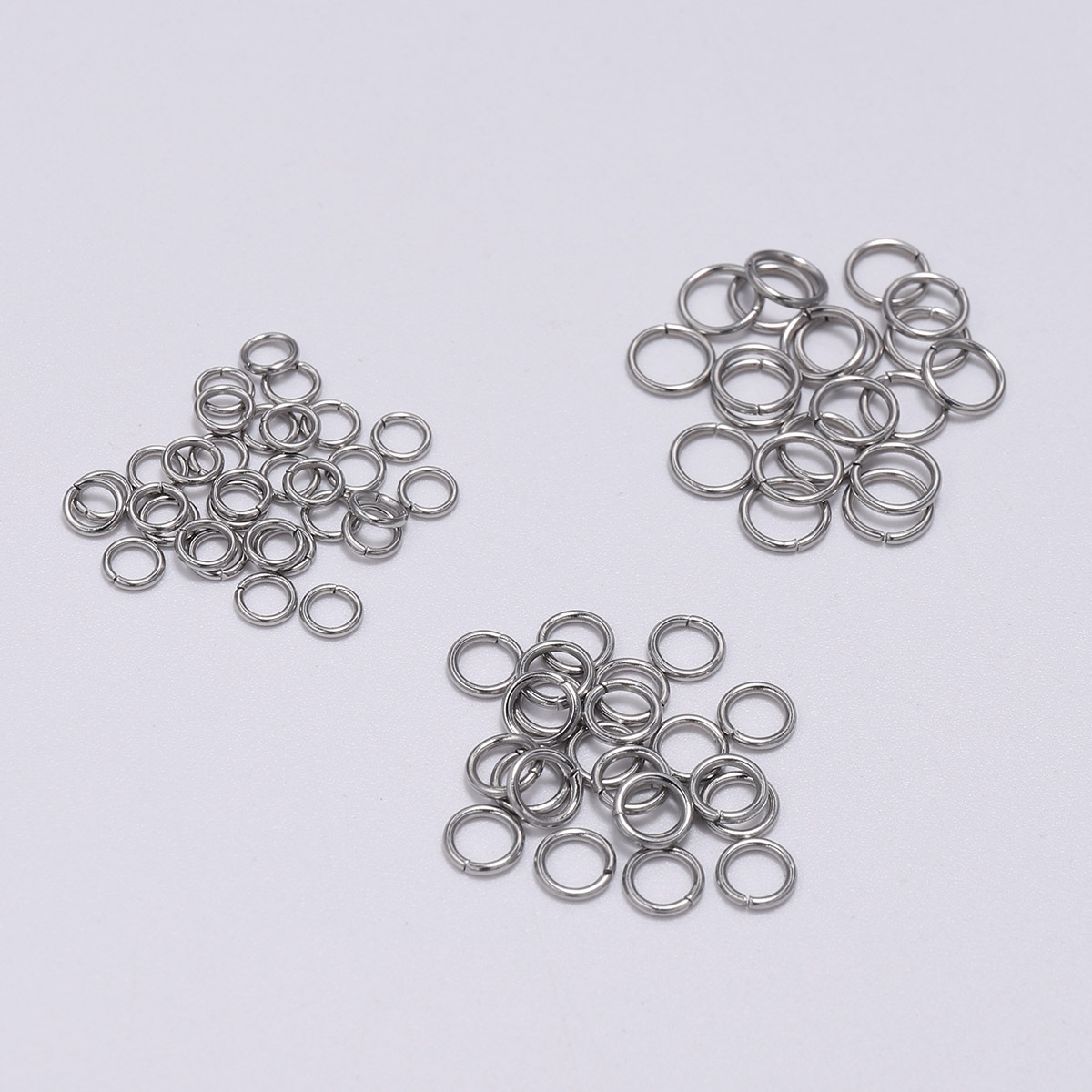 1000 pcs/1 bag price jump ring stainless steel jewelry findings jump open ring,3-15 mm,WHOLESALE BULK DIY Accessories