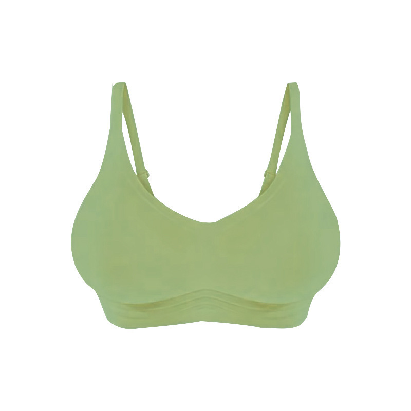 Cartoon Body Extender Jelly Soft Support Underwear Women's Small Chest Push-up Large No-mark No-rims Sexy Bra