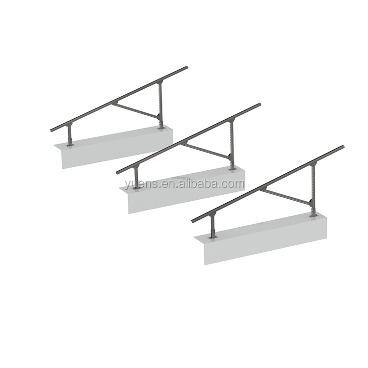 Ground Rack Pv Structure Mounting System HDG Steel Ground Mount Pv Solar Panel Mounting Kit Solar Panel Ground Stand