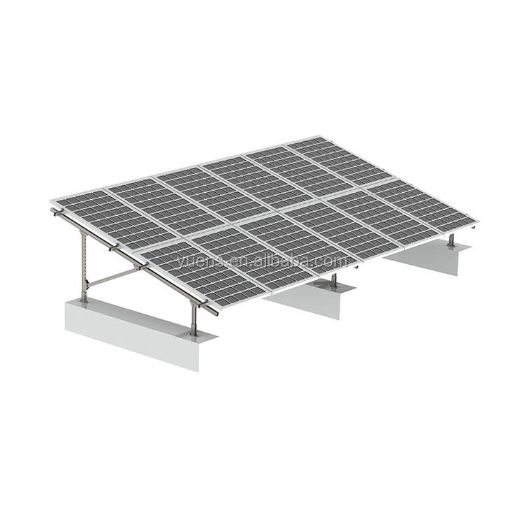 Ground Rack Pv Structure Mounting System HDG Steel Ground Mount Pv Solar Panel Mounting Kit Solar Panel Ground Stand