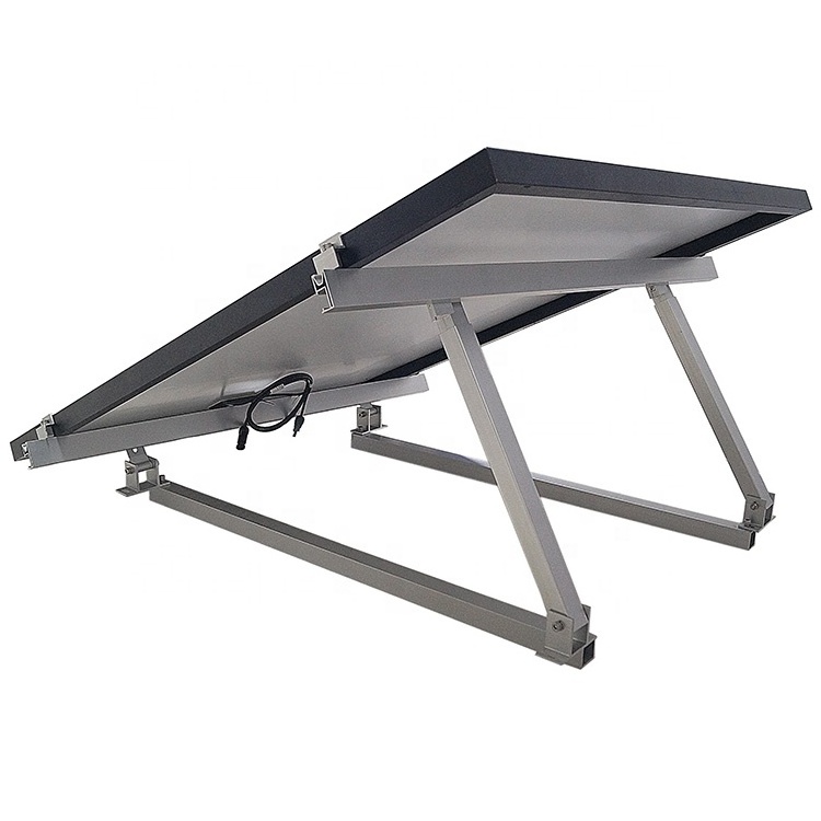 Yuens OEM China Factory Adjustable No Rail Aluminum Bracket Solar Panel Mount Racks For Flat Roof And Open Field Ground