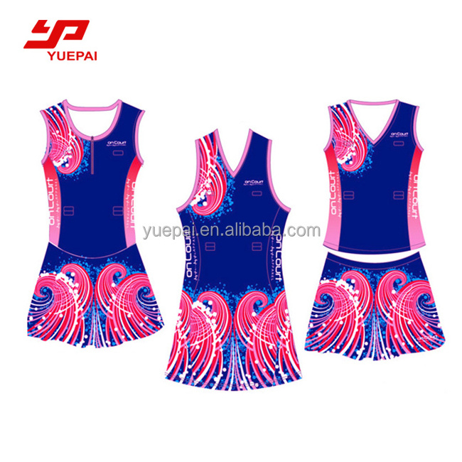 Most Popular Charming custom design Blue And Yellow Cheerleading Uniforms