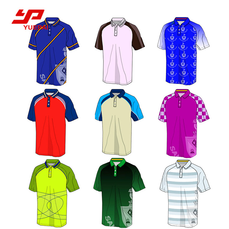 New design digital Printed customized sublimation cricket jersey