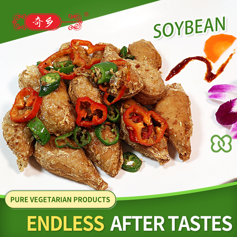 Best selling delicious food artificial meat good quality certificated HACCP ISO22000 Vegetarian chicken leg