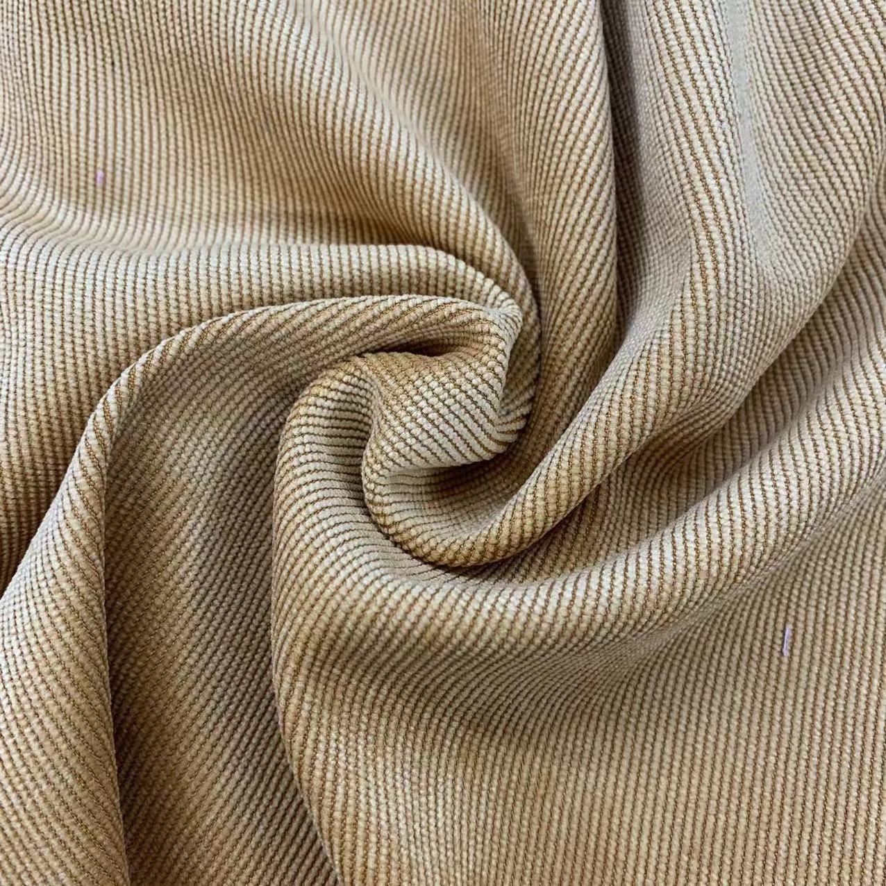 90%T 10%N 16Strip Nylon-Polyester Elasticity Corduroy fabric Suitable for clothing, coats, shirts, pillows, bags