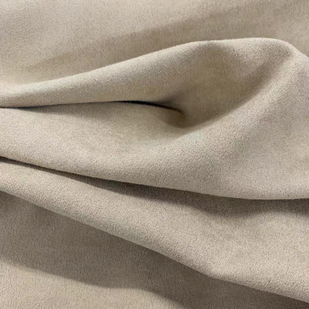 100%T  Five Suede fabric 130gsm Suitable for curtains, sofas, clothing, cushions, etc.