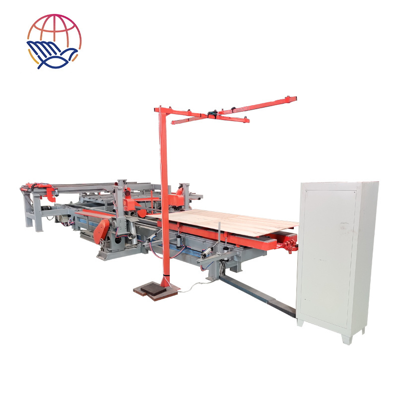 Heavy Duty Automatic Plywood Edge Cutting Machine Dd Saw for Plywood Woodworking Vertical Uzbekistan Argentina Indonesia Brazil