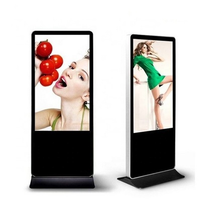 Smart Kiosk Vertical LCD Advertising Display Interactive Panel Digital Signage Totem Floor Standing Touch Screen