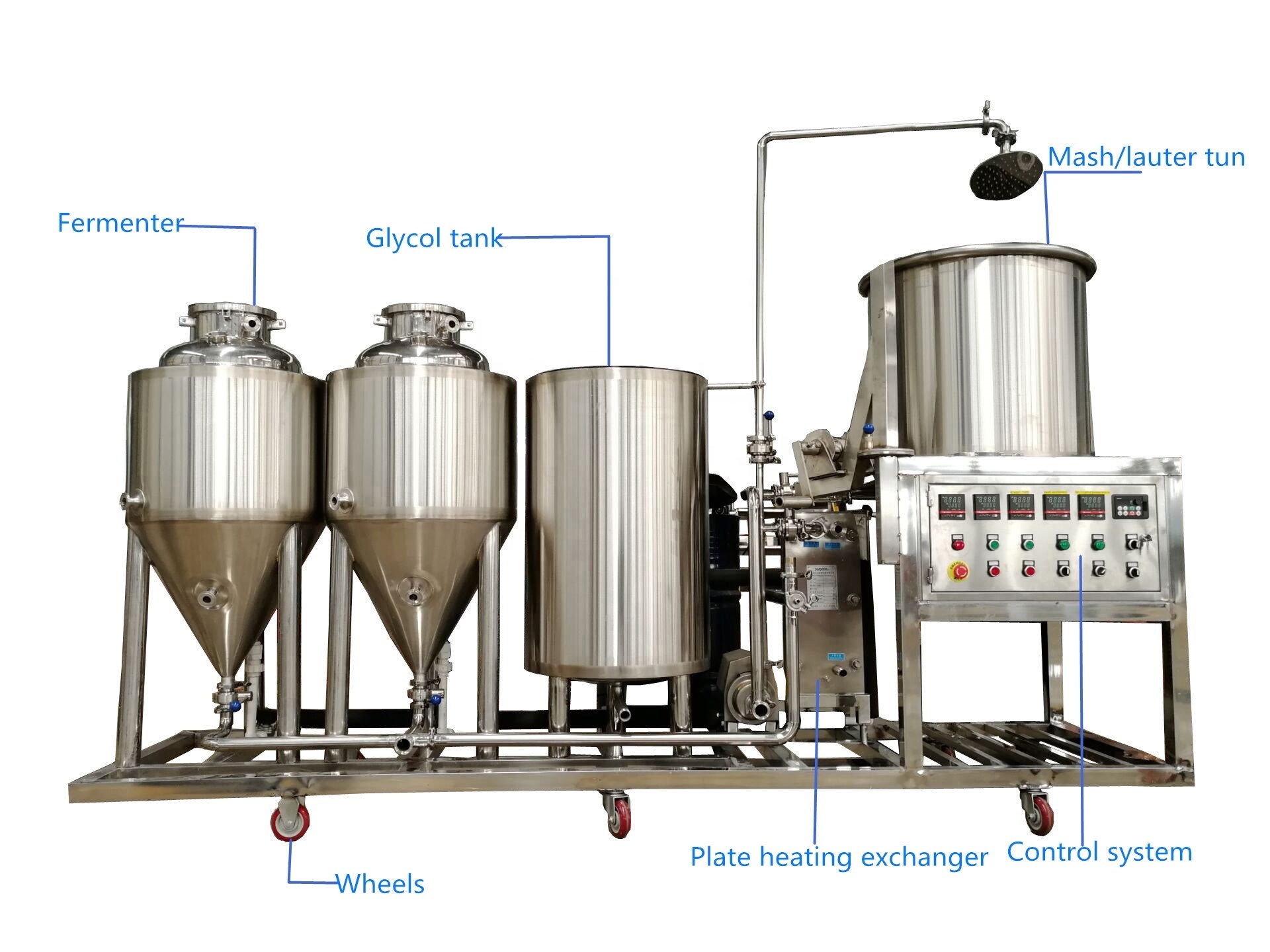 50L home brewery mini beer brewing equipment