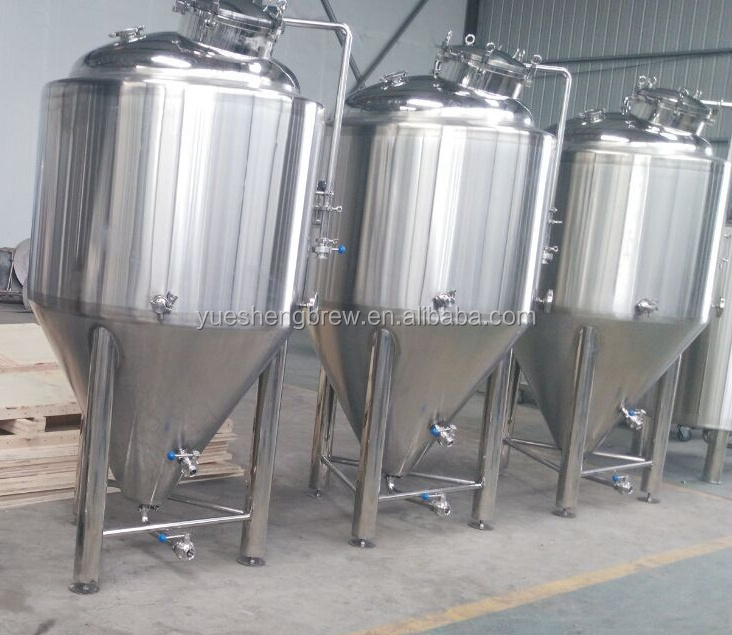 200l stainless steel conical fermenter