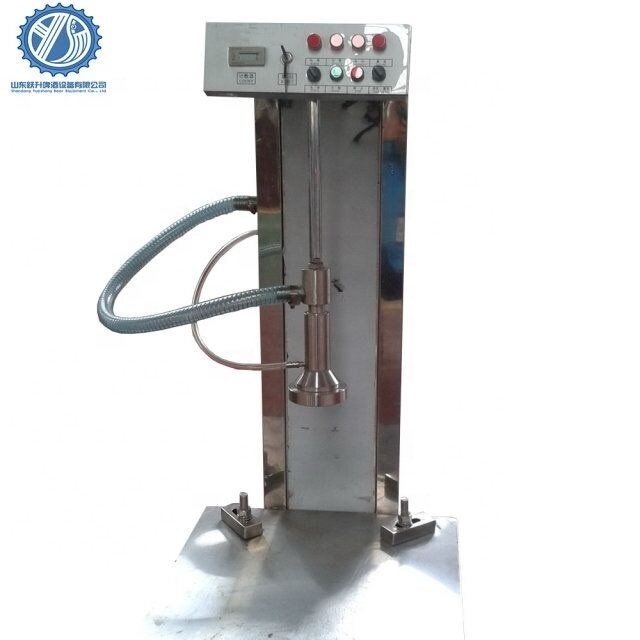 Semi automatic beer keg filling and washing machine