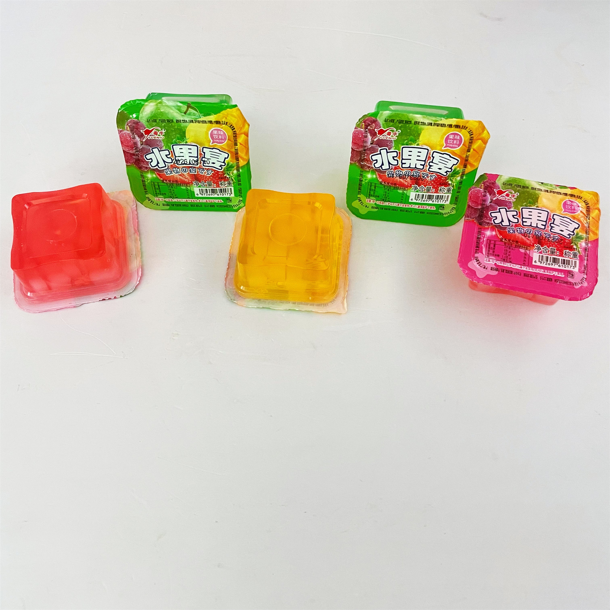 New Mini Cute Wholesale Nata De Coco Jelly Fruit Cups 72g Jelly Cup