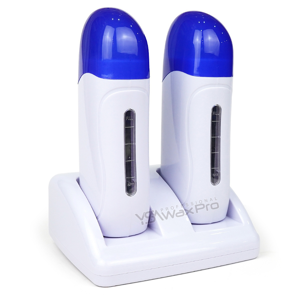 Private Label Double Depilatory Wax Machine Multifunctional Wax Melting Electric Roll On Wax Heater Warmer