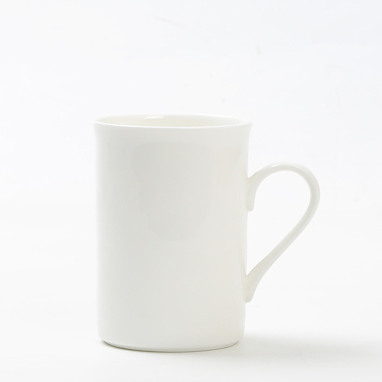 GZYSL wholesale personalised promotional gift fine bone china thin porcelain blank Tea cups mugs