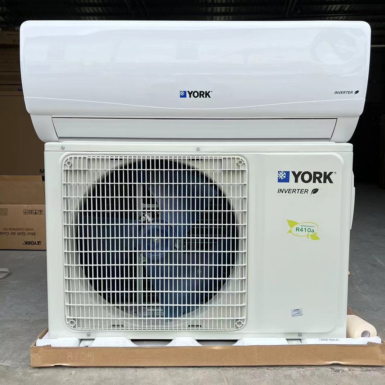 American leading inverter YORK air conditioner powerful cool and heat 12000btu mini split air  220V-50/60hz R410a heat pump