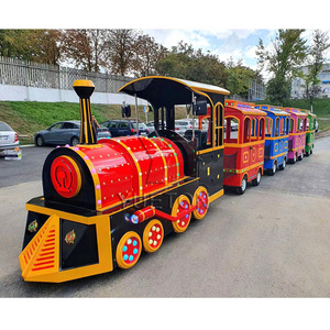 Popular Shopping Mall Battery Attraction Mini Kids Electric Toursit Bullet Vintage Ride Small Train For Amusement Park Sale