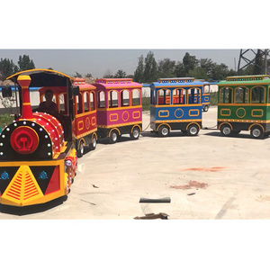 Fun Park Equipment Amusement Park Trackless Train For Sale