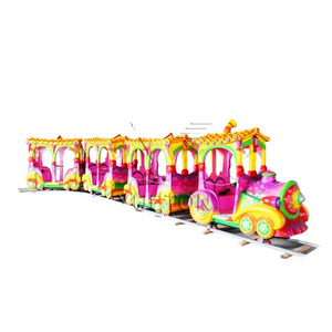 High Quality Indoor Kiddie Children Kids Amusement Electric Shopping Mall Theme Park Track Train Ride