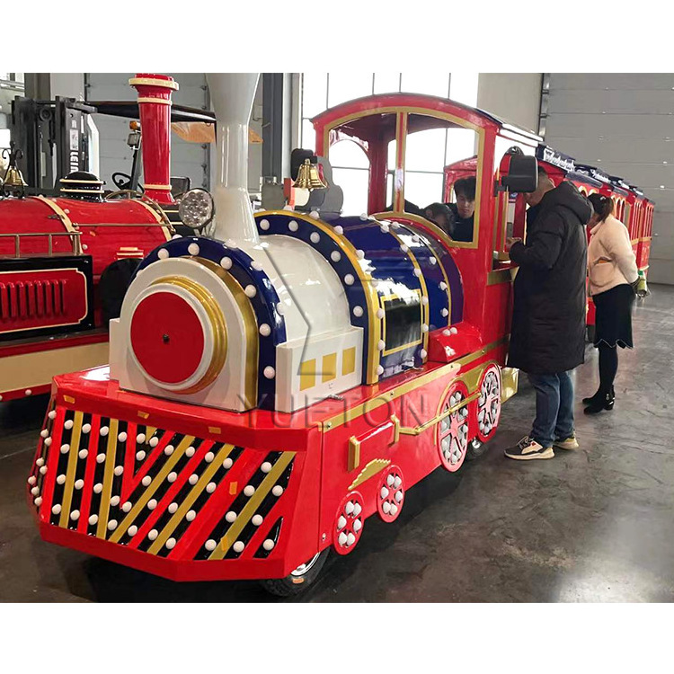 2022 Popular Trending Kids Mini Wattman Kiddie Ride Electric Trackless Train For Amusement Park And Shopping Mall Business Sale