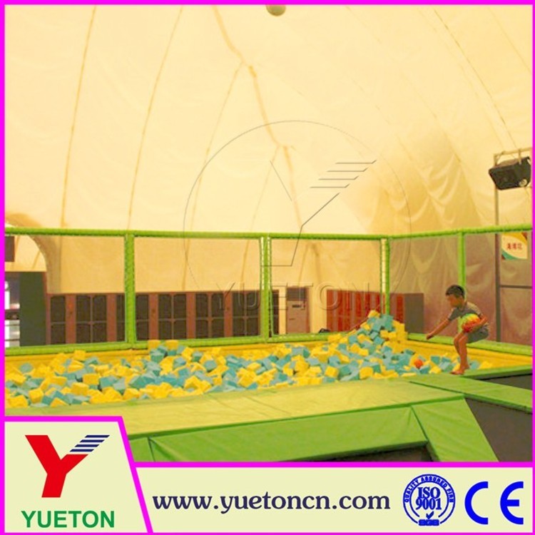 China Factory Acrobatics Equipment Jump Pad Roof Cover Trampoline Park