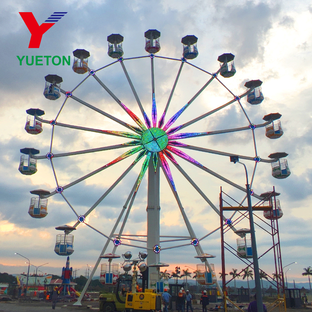 20m 30m 42m 50m 65m 100m Giant Ferris Wheel Fairground Attraction Manege Theme Amusement Park Equipment Rides For Sale