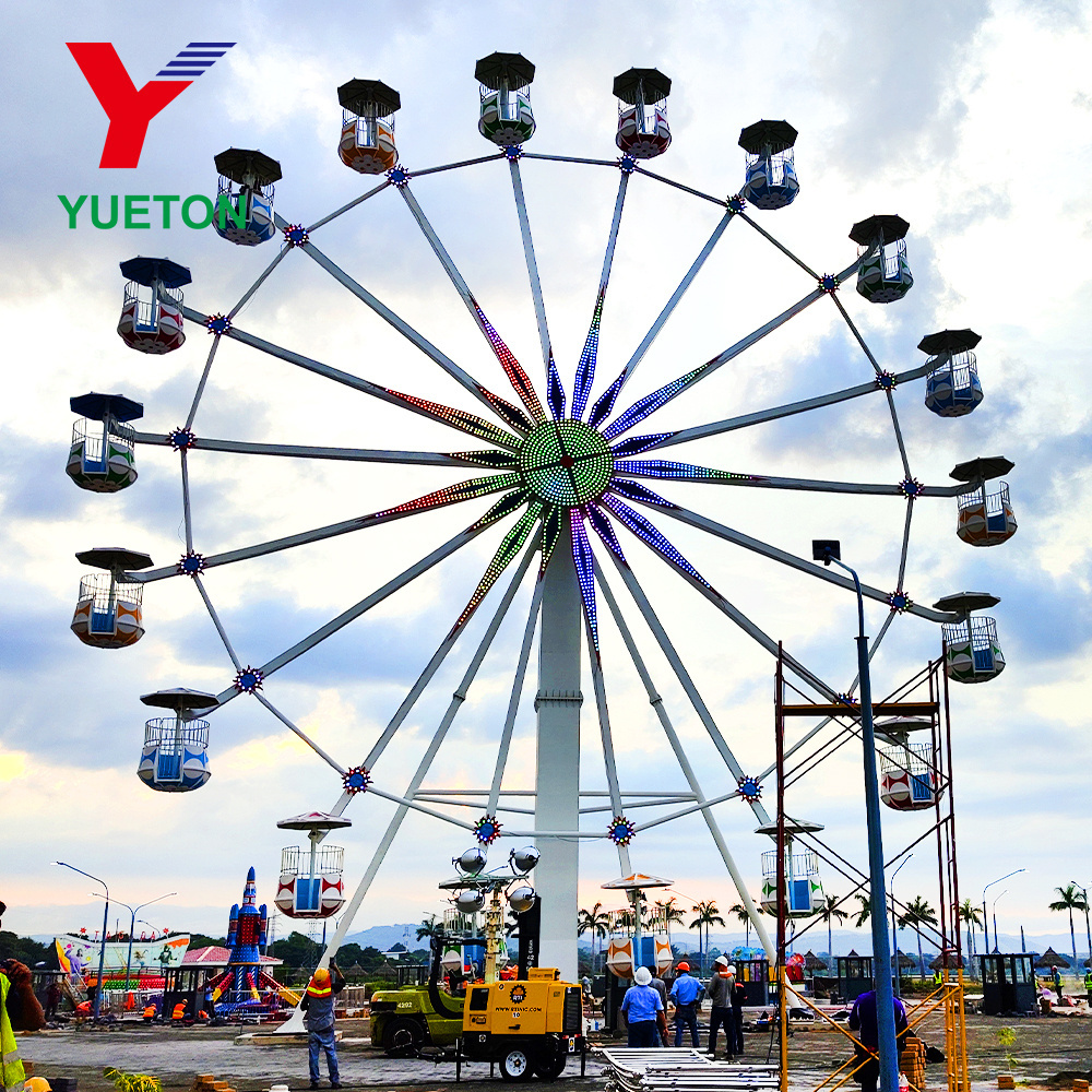 20m 30m 42m 50m 65m 100m Giant Ferris Wheel Fairground Attraction Manege Theme Amusement Park Equipment Rides For Sale