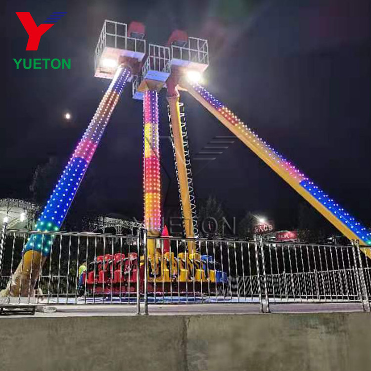 Fairground Outdoor Amusement Park Equipment Machine Attraction Thrill Spinning Hammer Crazy Swing Big Pendulum Ride For Sale