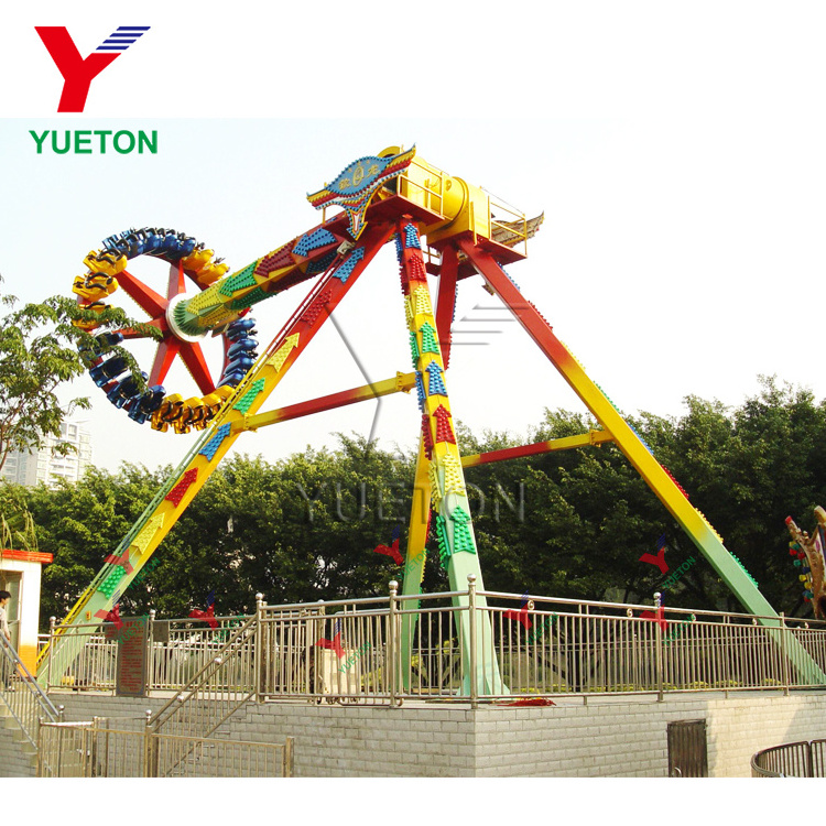 Fairground Outdoor Amusement Park Equipment Machine Attraction Thrill Spinning Hammer Crazy Swing Big Pendulum Ride For Sale