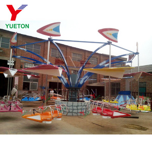 Zhengzhou Yueton Extreme Game Amusement Park Rides Thrill Flying Kite Rides Cliff Hanger For Sale