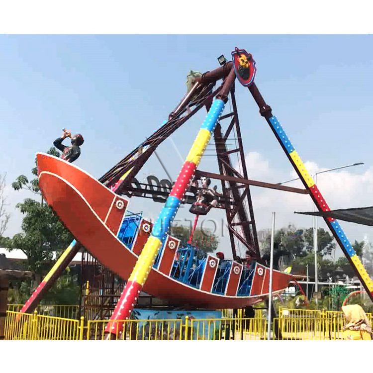 24 Seats Luna Park Fairground Attraction Swing Viking Boat Import Theme Amusement Park Equipment Rides Pirate Ship From China