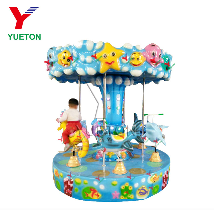 Zhengzhou Yueton Most Fun Fairground Carousel Parts Mechanical Horse For Sale