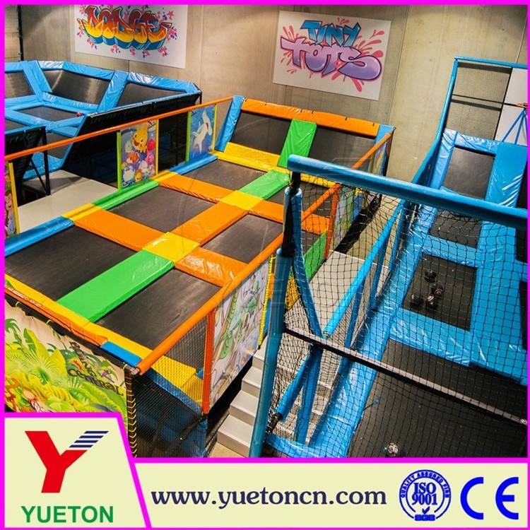 Best Selling Indoor Cheap Amusement Park For Rent A Large Gymnastic Jump Wholesale Trampoline Park