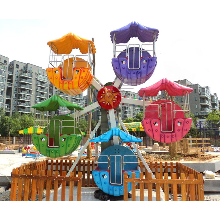 Cheap Price 12 Seats Children Playground Small Carnival Fun Fair Amusement Park Equipment Ride Kids Mini Ferris Wheel For Sale